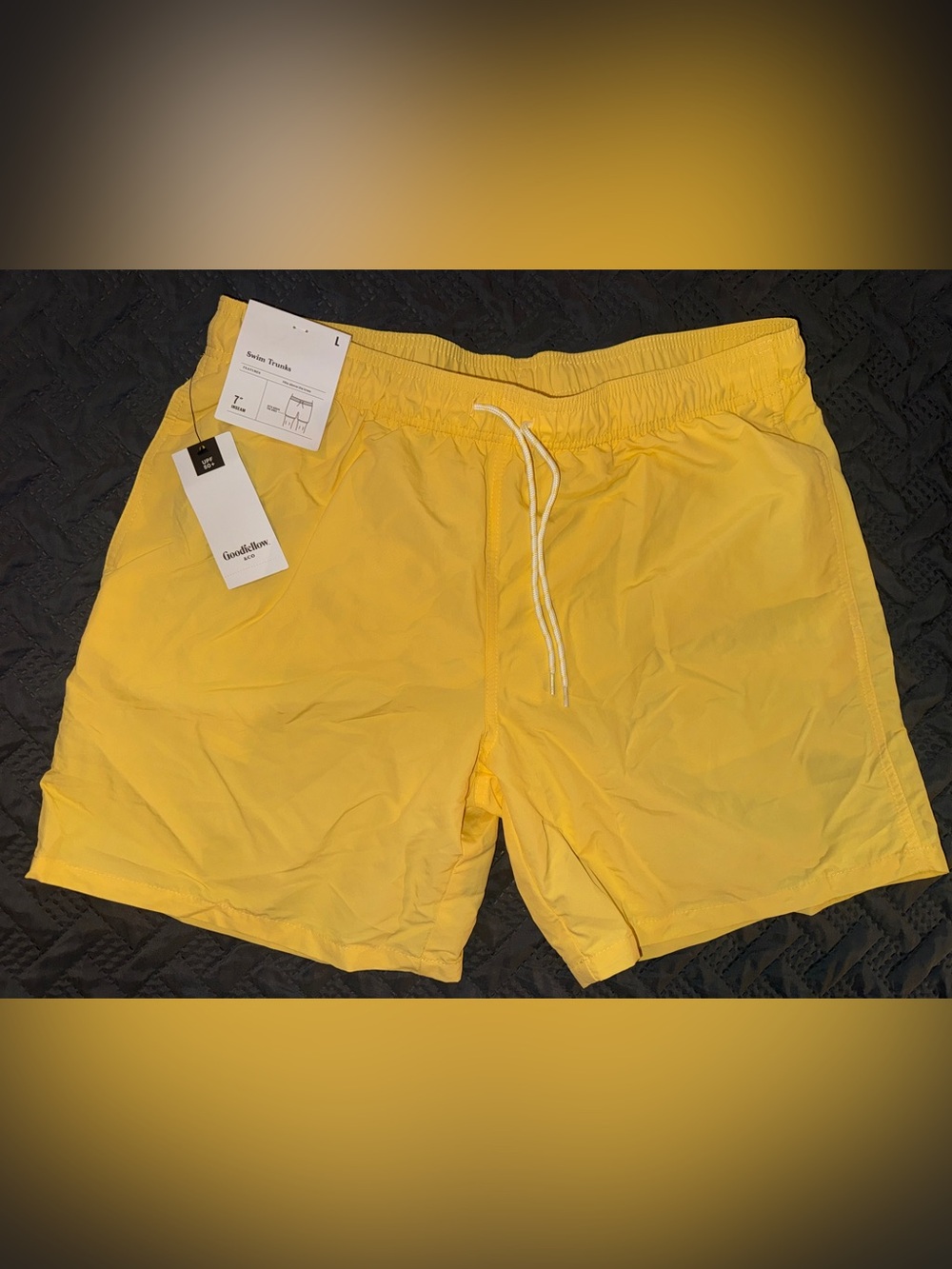 Goodfellow & Co Bright Yellow Swim Trunks
